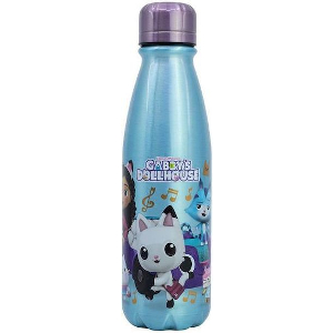 STOR: GABBY DOLLHOUSE - DAILY ALUMINIUM BOTTLE (600ML) (21240)
