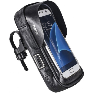 HAMA 210574 MULTI SMARTPHONE BAG AS HANDLEBAR BAG FOR BICYCLES WATERPROOF