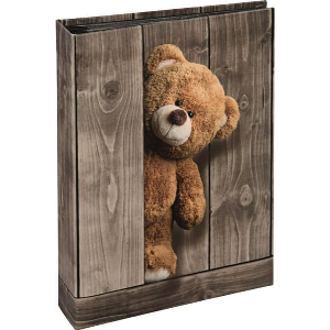 HAMA 02462 BATZI MEMO ALBUM FOR 200 PHOTOS WITH A SIZE OF 10X15 CM, STANDING TEDDY