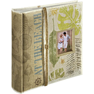 HAMA 02466 LEAVES MEMO ALBUM FOR 200 PHOTOS WITH A SIZE OF 10X15 CM