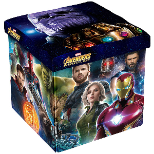 DISNEY STOOL AVENGERS 3 IN 1 MDF AND TEXTILE UP TO 150 KG