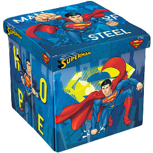 DISNEY STOOL SUPERMAN 3 IN 1 MDF AND TEXTILE UP TO 150 KG