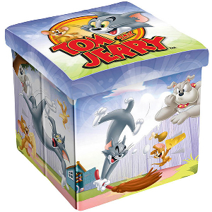 DISNEY STOOL TOM & JERRY 3 IN 1 MDF AND TEXTILE UP TO 150 KG