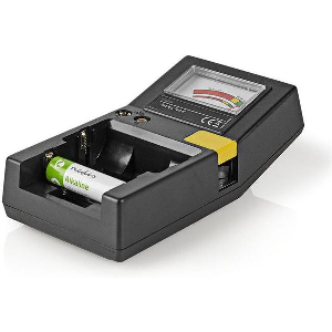 NEDIS BATE110 BATTERY TESTER AAA, AA, C, D, 9 V, BUTTON CEL