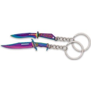 ΜΠΡΕΛΟΚ ALBAINOX RAINBOW ASSORTED KNIFE KEY-RINGS 16245