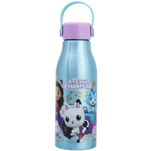 STOR: GABBY DOLLHOUSE - FLEXI HANDLE ALUMINIUM BOTTLE (760ML) (21261)