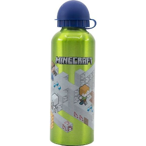 STOR: MINECRAFT - ISOMETRIC HIGH ALUMINIUM BOTTLE (530ML) (40460)