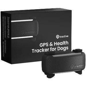 TRACTIVE GPS TRACKER FOR DOG 4 BLACK