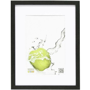 DEKNUDT S66KF2 P1 20X25 WOOD BLACK WITH PASSEPARTOUT