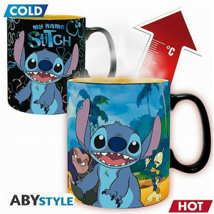 ABYSSE DISNEY: STITCH HEAT CHANGE MUG (460ML)