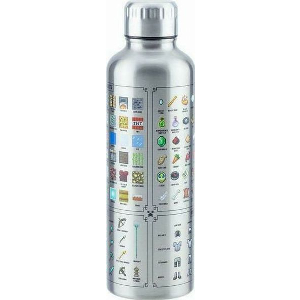 PALADONE MINECRAFT METAL WATER BOTTLE (500ML)