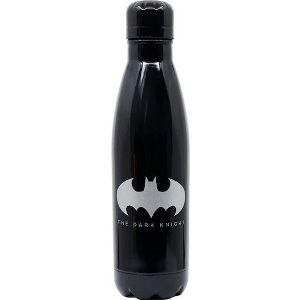 STOR: DC: BATMAN SYMBOL STAINLESS STEEL BOTTLE (780ML) (85550)