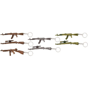 ΜΠΡΕΛΟΚ ALBAINOX ASSORTED COLOURS WEAPONS KEY-RINGS 16244