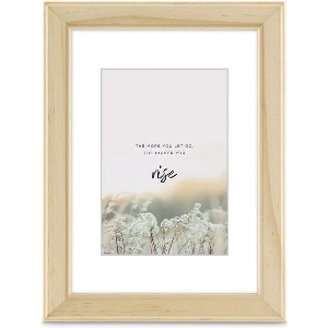 ΞΥΛΙΝΗ ΚΟΡΝΙΖΑ HAMA 193158 RISE NATURAL 20X30 CM