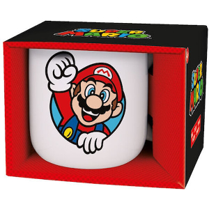 STOR SUPER MARIO CERAMIC BREAKFAST MUG IN GIFT BOX 400ML