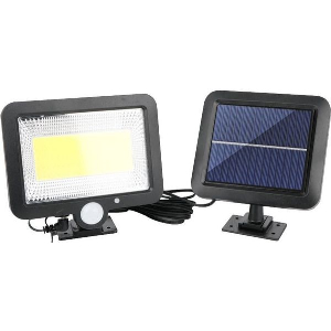 FOREVER LIGHT SOLAR LED LAMP SUNARI FLS-06 COB PIR 8W 600LM 6000K 1800MAH LI-ION