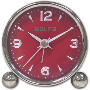 ΡΟΛΟΙ ΕΠΙΤΡΑΠΕΖΙΟ AM03 ALFAONE ΑΝΑΛΟΓΙΚΟ ΑΘΟΡΥΒΟ ΜΕΤΑΛΛΙΚΟ CHROME-ΚΟΚΚΙΝΟ