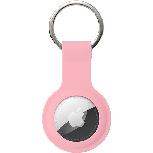 SILICONE HOLDER FOR AIRTAG PINK