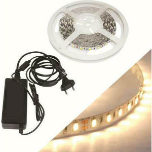 FOSME 24-00505 ΛΕΝΤΟΤΑΙΝΙΑ 2Μ 28.8W IP65 ΘΕΡΜΟ ME ΤΡΟΦΟΔΟΤΙΚΟ BLISTER