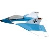 VQ DELTA JET AIRPLANE WHITE/BLUE ARF KIT