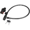 HAMA 178109 BICYCLE CABLE LOCK 65CM BLACK