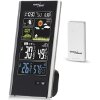 GREENBLUE GB520 WIRELESS WEATHER STATION DCF, PRESSURE, MOON PHASE, USB CHARGER BLACK