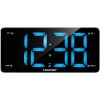 BLAUPUNKT CR15WH CLOCK RADIO WITH DUAL ALARM AND USB CHARGING WHITE