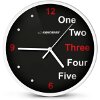 ESPERANZA EHC014W WALL CLOCK PRAGUE WHITE