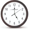 ESPERANZA EHC015W WALL CLOCK LOS ANGELES WHITE