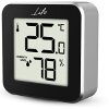 LIFE ALU MINI DIGITAL INDOOR THERMOMETER / HYGROMETER