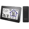 SENCOR SWS 2999 COLOR WEATHER STATION WITH WIRELESS TEMPERATURE AND HUMIDITY SENSOR