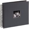 HAMA SPIRAL PHOTO ALBUM FINE ART 28 X 24 ΓΚΡΙ 50 ΣΕΛΙΔΩΝ