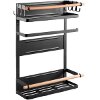 MACLEAN MC-910 MAGNETIC SHELF FOR A FRIDGE / WASHING MACHINE, BLACK, 12KG MAX