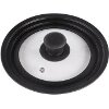 HAMA 111544 XAVAX UNIVERSAL LID WITH STEAM VENT FOR POTS AND PANS 16 18 20 CM GLASS