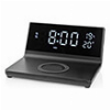 NEDIS WCACQ20BK ALARM CLOCK WITH WIRELESS CHARGING 5 / 7.5 / 10 / 15W