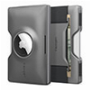 SPIGEN WALLET S CARD HOLDER WITH CARD KEY RING GUNMETAL FOR AIRTAG