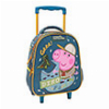 ΣΧΟΛΙΚΗ ΤΣΑΝΤΑ ΤΡΟΛΕΪ ΝΗΠΙΟΥ GEORGE PIG DINO EXPLORER MUST 2 ΘΗΚΕΣ