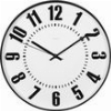 HAMA 185859 BLACK DIGITS WALL CLOCK