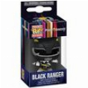 FUNKO POCKET POP! POWER RANGERS - BLACK RANGER KEYCHAIN