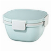HAMA 181584 XAVAX SALAD BOX TO GO, DRESSING CONTAINER, TOPPER 3 COMPARTMENTS, CUTLERY, 1.4 L