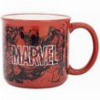 STOR: MARVEL PATTERN - CERAMIC BREAKFAST MUG IN GIFT BOX (400ML) (75434)