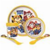 STOR: PAW PATROL BOY RESCUE PUPS 5 PCS -NON SLIP BICOLOR PREMIUM SET (81681)