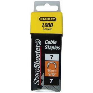 ΣΥΝΔΕΤΗΡΕΣ ΚΑΡΦΩΤΙΚΩΝ ΓΙΑ ΚΑΛΩΔΙΑ STANLEY 14MM 1000 ΤΕΜ. 1-CT109T
