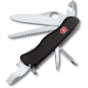 ΣΟΥΓΙΑΣ VICTORINOX LOCKBLADE KNIFE TRAILMASTER ONE HAND WAVY BLACK LOCK BLADE 111MM 0.8463.MW3