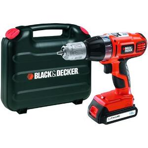 ΔΡΑΠΑΝΟΚΑΤΣΑΒΙΔΟ ΜΠΑΤΑΡΙΑΣ BLACK & DECKER ΚΡΟΥΣΤΙΚΟ AS 2 TAX. 10MM 18V 2X LI-ION ΚΑΣΕΤΙΝΑ ASL188KB
