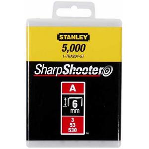 ΔΙΧΑΛΕΣ ΚΑΡΦΩΤΙΚΩΝ STANLEY Α 5-53-530 6MM ΓΙΑ ΤΑ TR45 TR151YL TR150L 1000 ΤΕΜ. 1-TRA204T