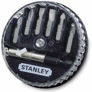 ΣΕΤ STANLEY ΜΕ 7 ΜΥΤΕΣ + ΑΝΤΑΠΤΟΡΑ ΣΕ ΠΛΑΣΤΙΚΗ ΚΑΣΕΤΙΝΑ 68-739