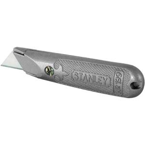 ΜΑΧΑΙΡΙ ΣΤΑΘΕΡΗΣ ΛΑΜΑΣ STANLEY 199E ΑΠΟ ΚΡΑΜΑ ΨΕΥΔΑΡΓΥΡΟΥ ΜΕ 5 ΛΑΜΕΣ 140MM 10-199