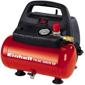 ΚΟΜΠΡΕΣΕΡ ΑΕΡΟΣ ΗΛΕΚΤΡΙΚΟ EINHELL TH-AC 190/6 OF 1100WATT 8 BAR 4020495