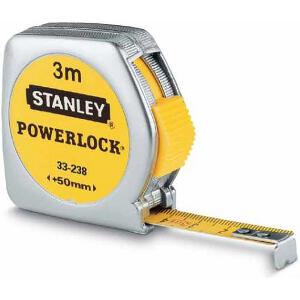 ΜΕΤΡΟΤΑΙΝΙΑ STANLEY POWERLOCK 3M 12.7ΜΜ ΠΛΑΤΟΣ 33-238